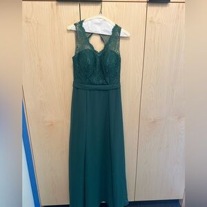 Azazie Green Bridesmaid Dress